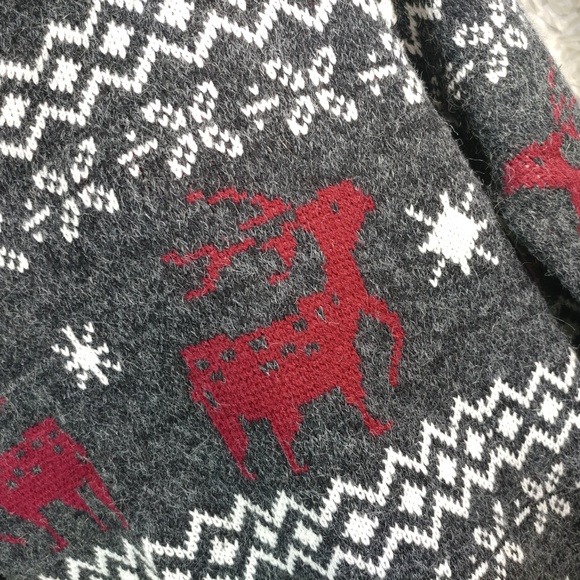 Sine Flow large sweater dress tunic deer winter - Picture 3 of 7